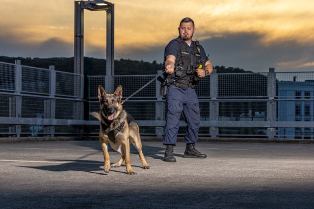 K-9 Atlas, German Shepherd with Fitchburg PD