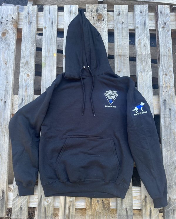 K-9 Frankie Hooded Sweatshirt BLACK