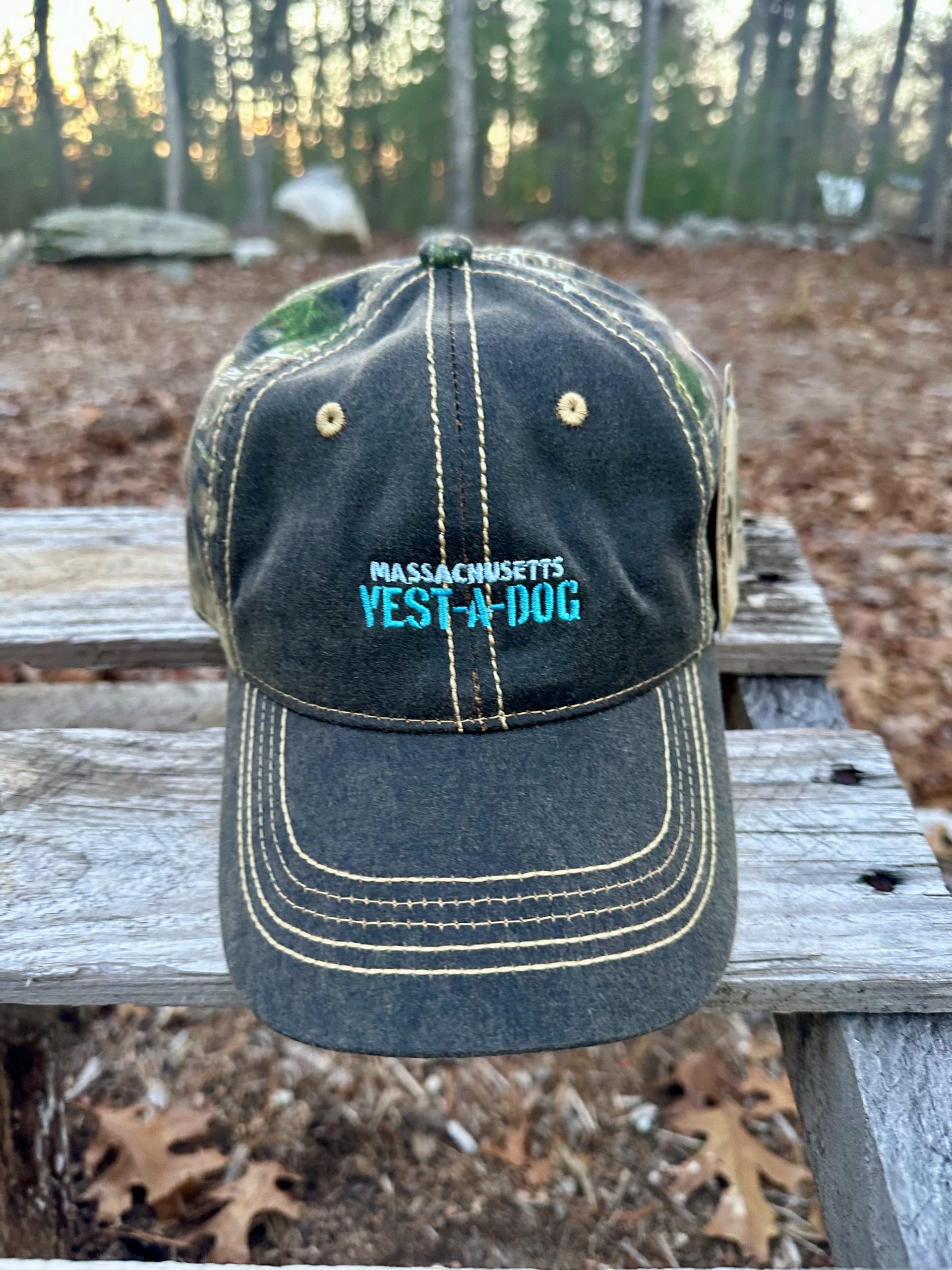 NEW - Mossy Oak - MA Vest-A-Dog Camo Baseball Hat - Image 2