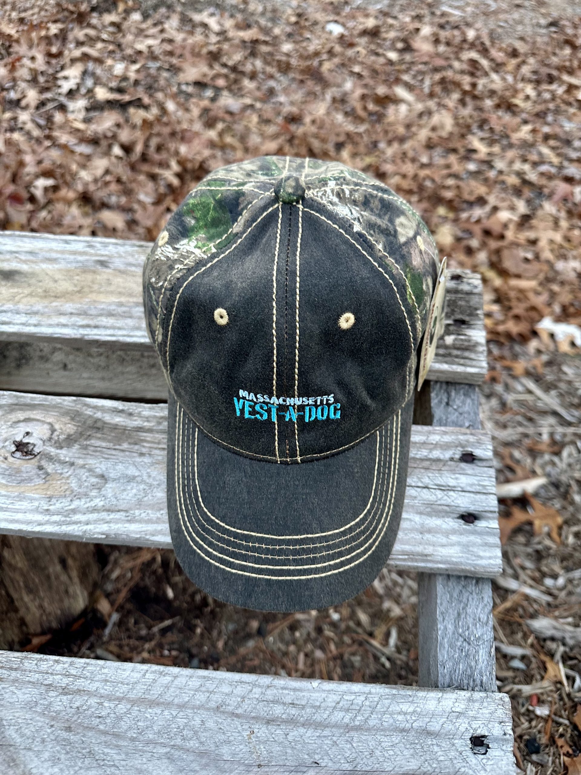 NEW - Mossy Oak - MA Vest-A-Dog Camo Baseball Hat - Image 3